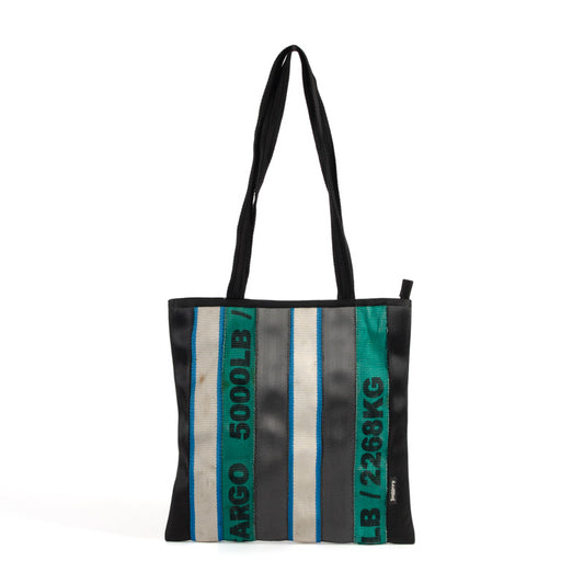 Dopika Jhola In Green Cargo With White & Black Seat Belts