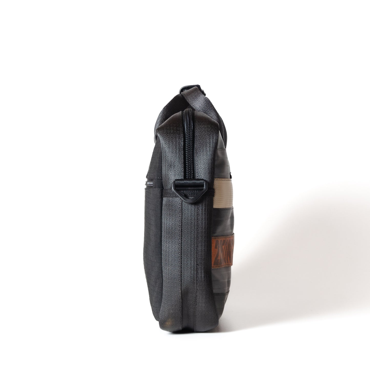 Cofounder's Bag In Orange Cargo Belts And Car Seat Belts