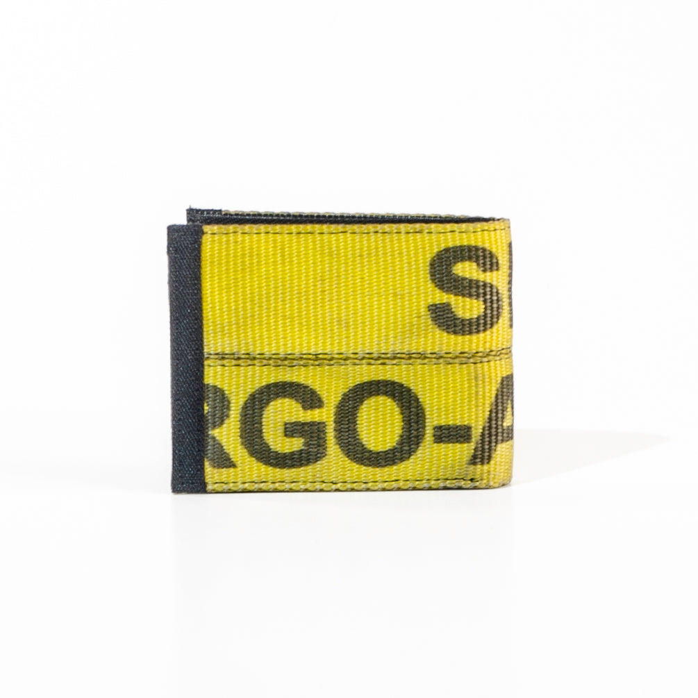 Zip Wallet In Yellow Singapore Gargo Belts