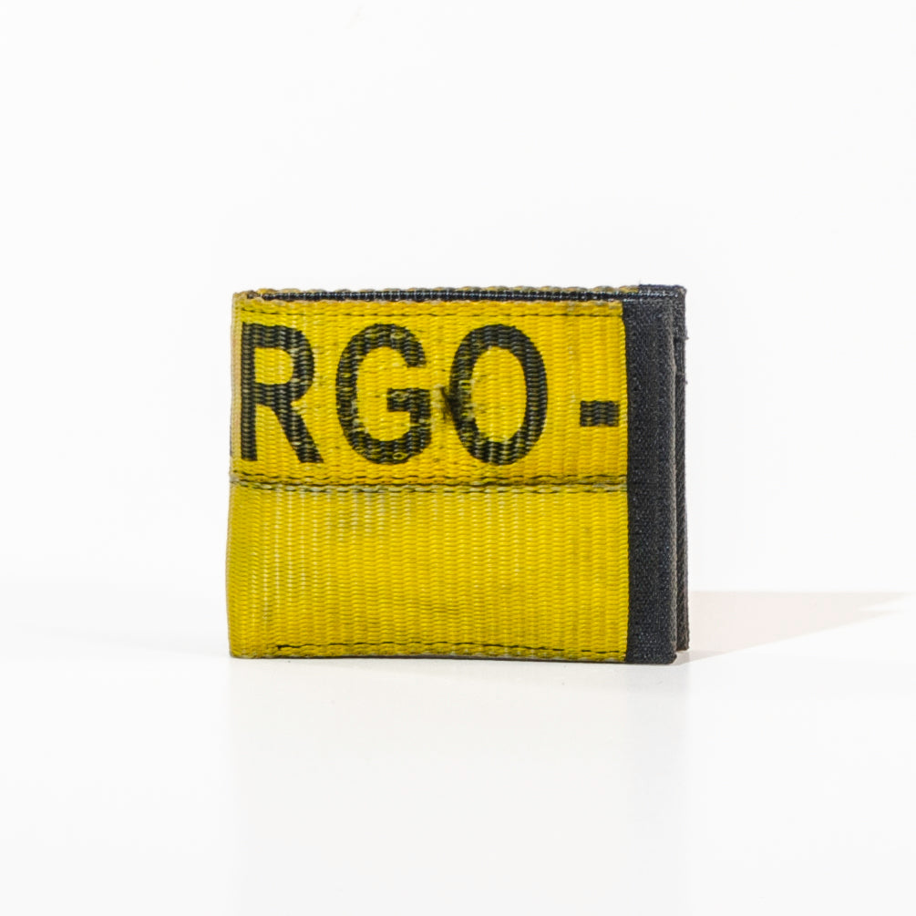 Zip Wallet In Yellow Singapore Gargo Belts