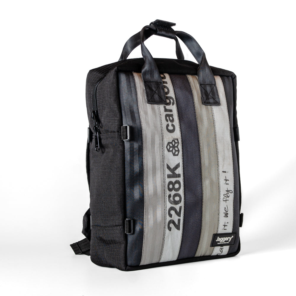 Arrive Backpack In White/Black Cargo & Other Belts With Green or Black Canvas