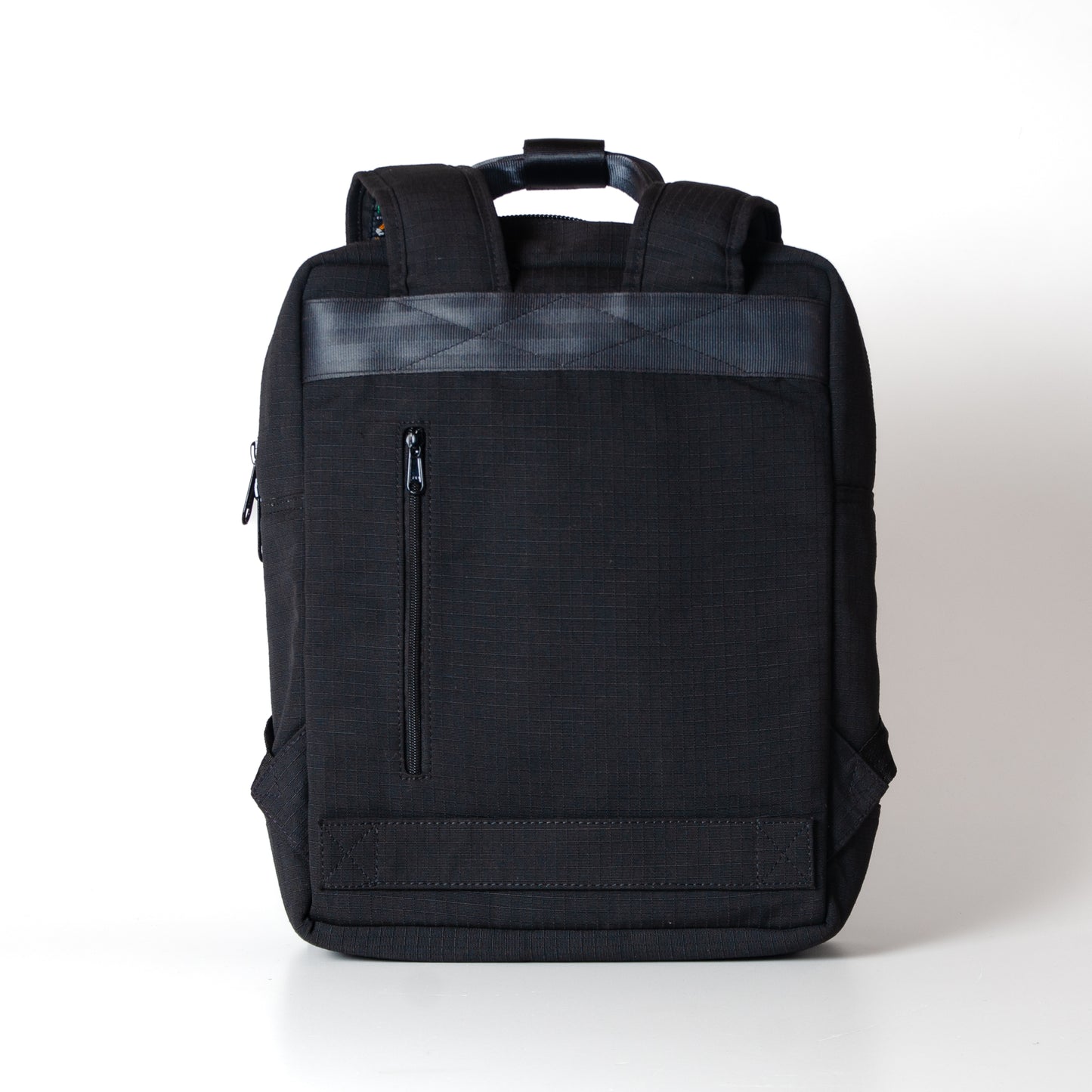 Arrive Backpack In Seat Belts & Black Canvas