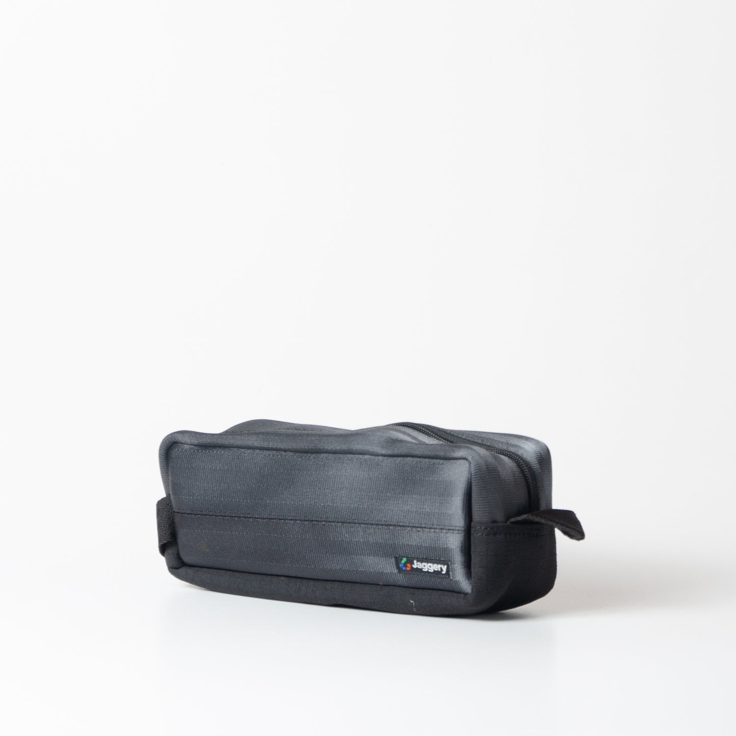 Dopp Kit In In Seat Belts & Black Canvas