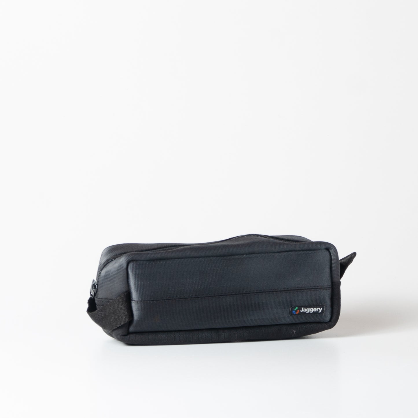 Dopp Kit In In Seat Belts & Black Canvas