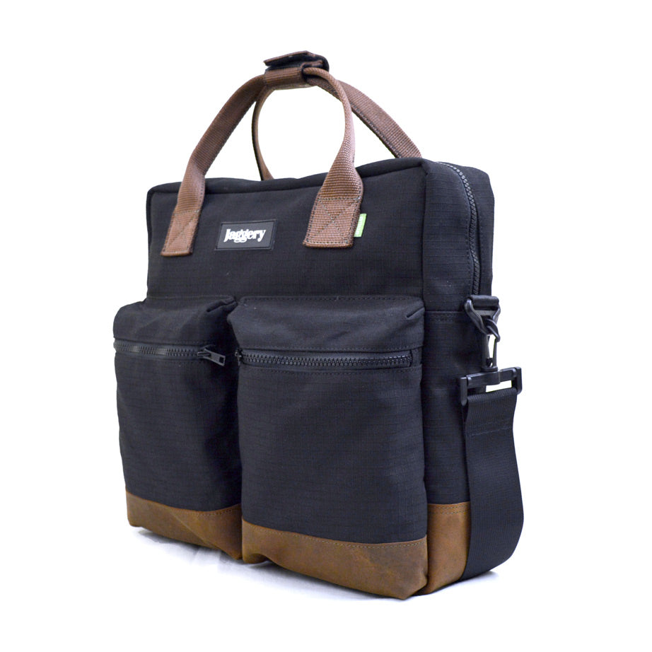 Pilot'S Everyday Bag In Black & Nubuck