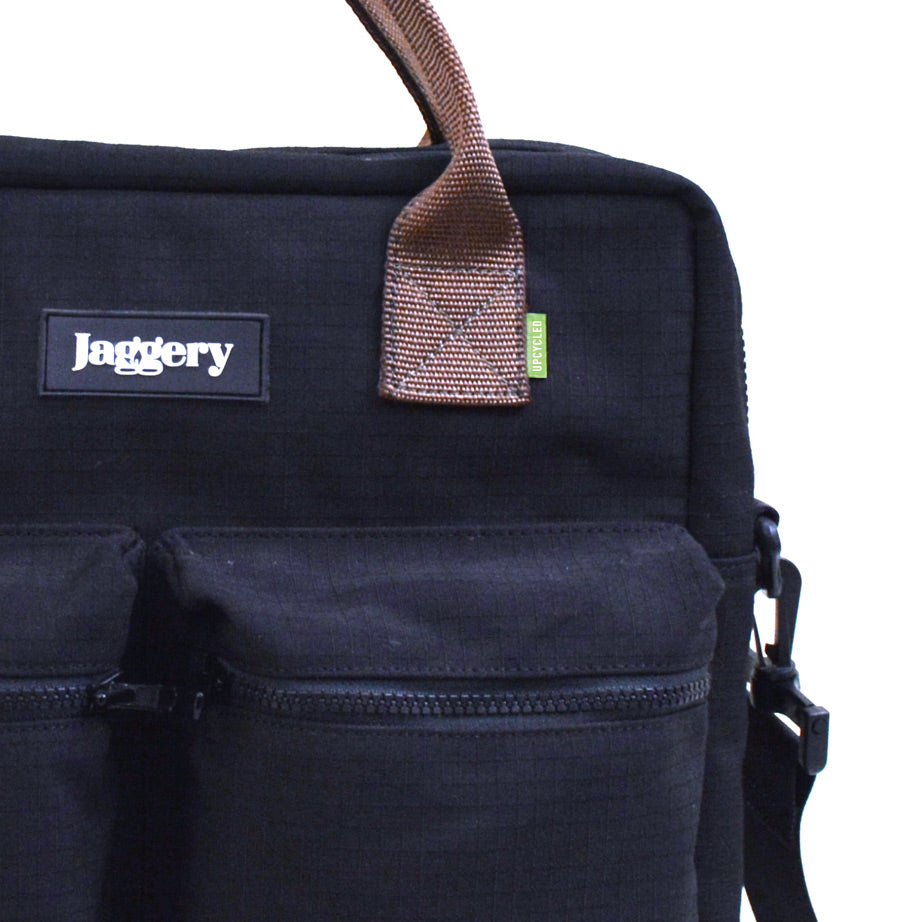Pilot'S Everyday Bag In Black & Nubuck