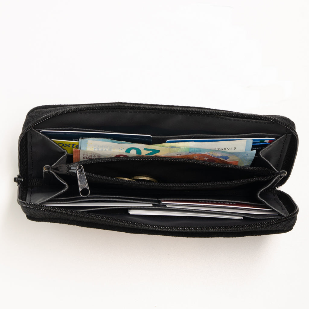 Zippi Women’s Wallet In Orange British Cargo & Other Belts