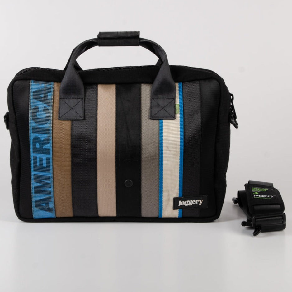 Cofounder's Bag In Blu/Black Cargo & Other Belts