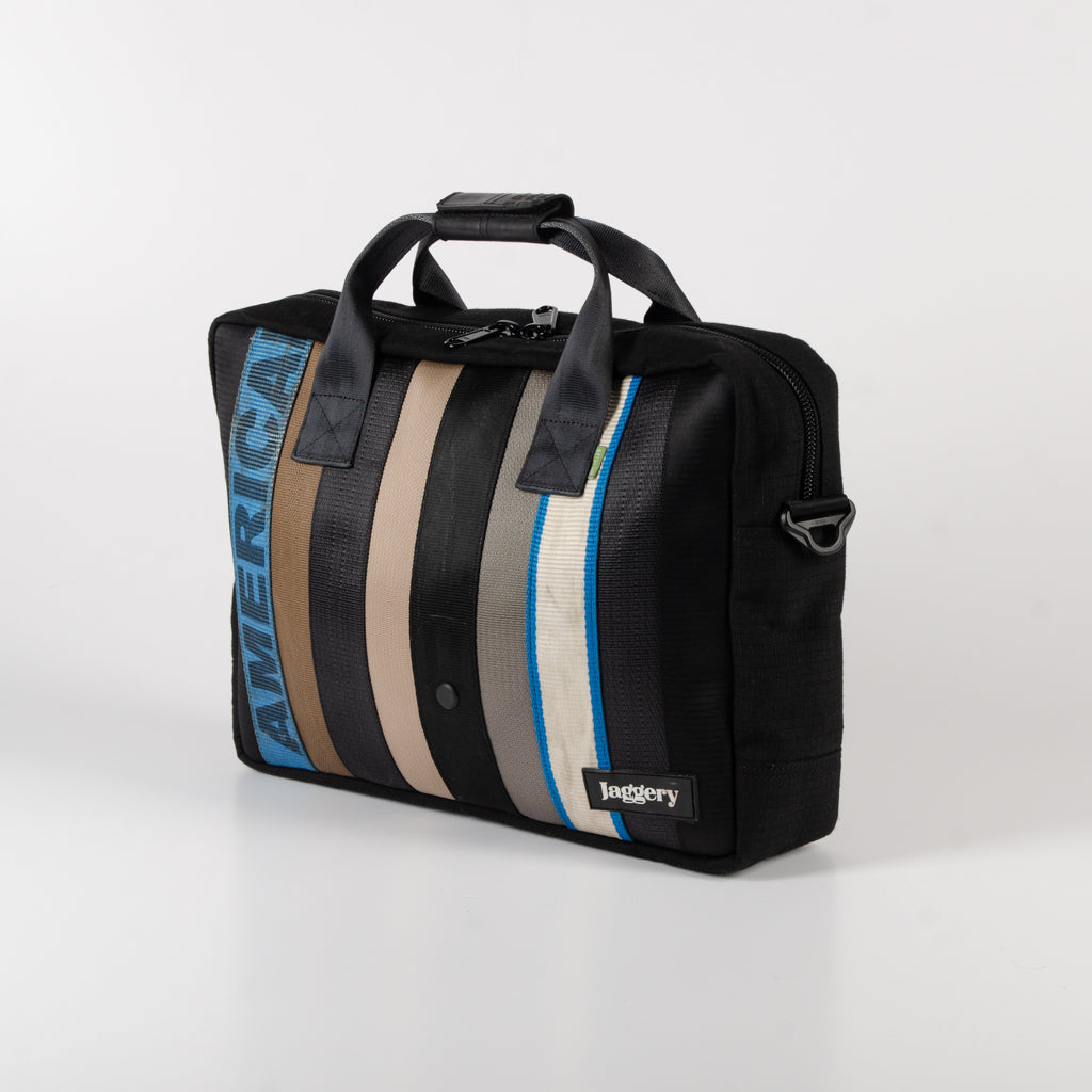 Cofounder's Bag In Blu/Black Cargo & Other Belts