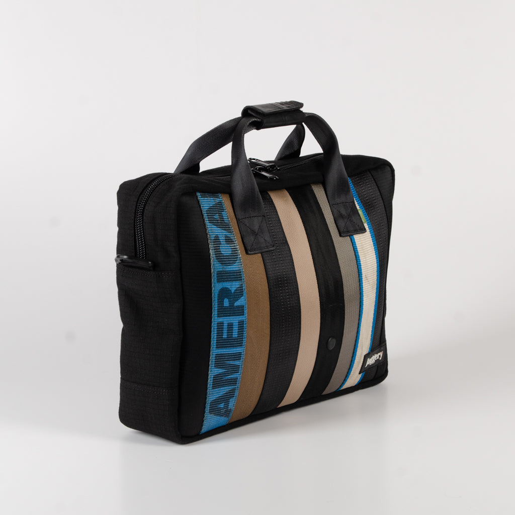 Cofounder's Bag In Blu/Black Cargo & Other Belts