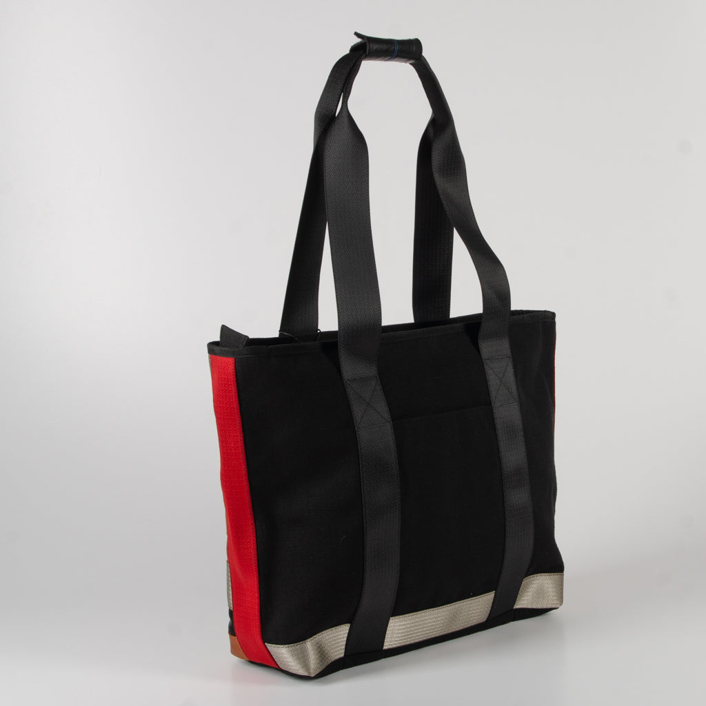Festival Tote Bag In Multicolored Belts