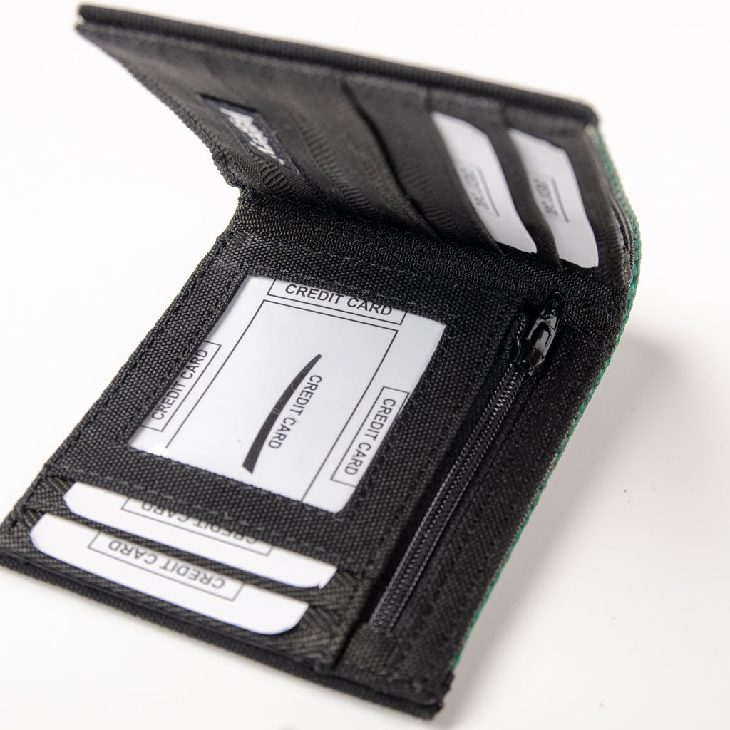 Zip Wallet In Green Cx Gargo Belts