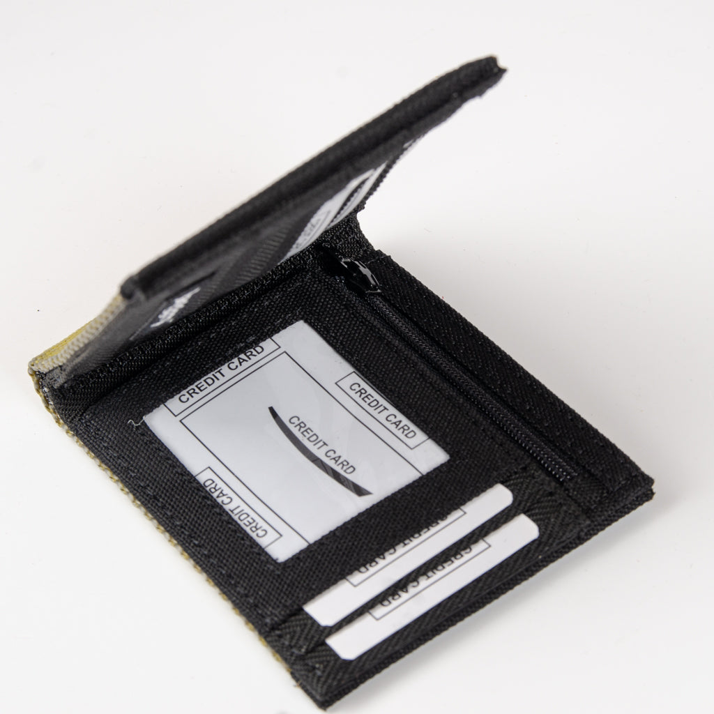 Zip Wallet In Yellow Dhl Gargo Belts