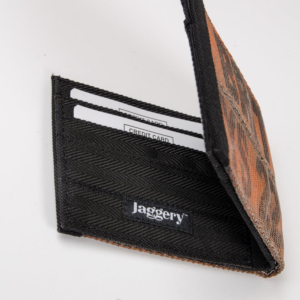 Zip Wallet In Orange British Gargo Belts