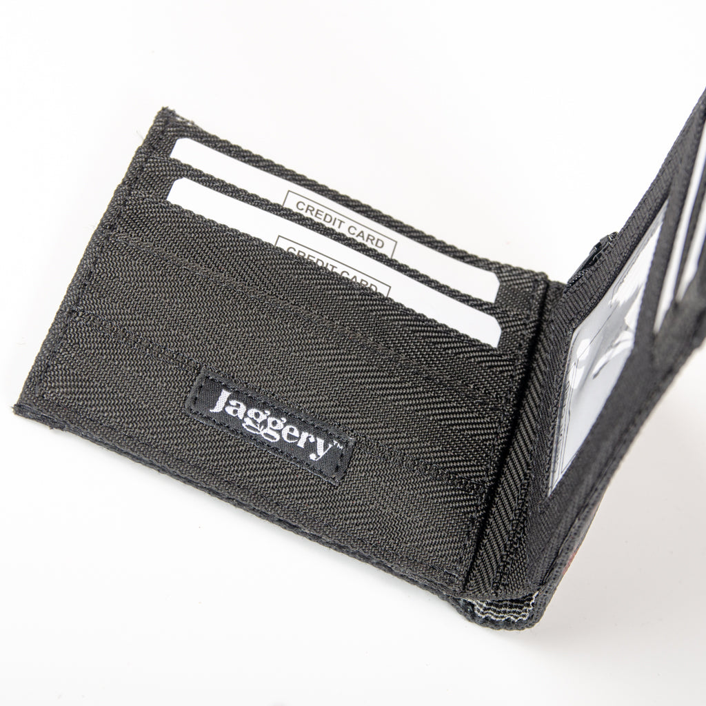 Zip Wallet In Black China Gargo Belts