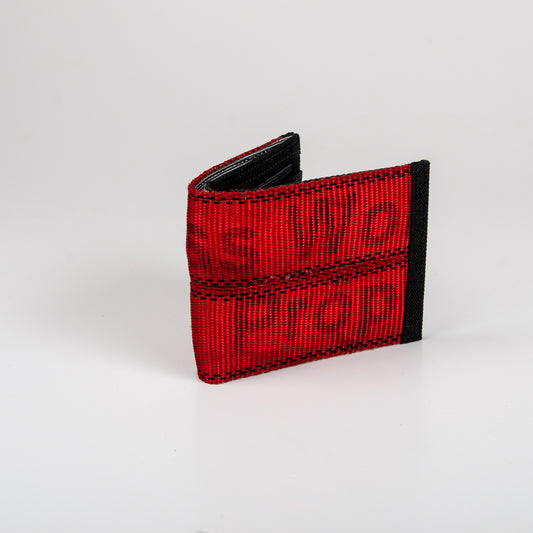Zip Wallet In Red Swiss Gargo Belts