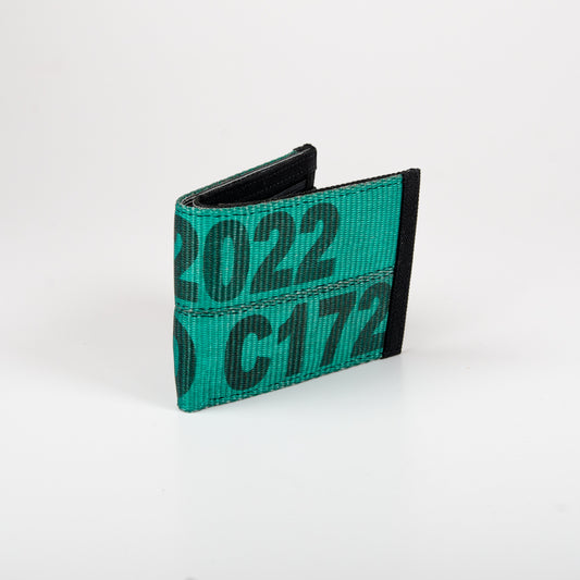 Zip Wallet In Green Cx Gargo Belts