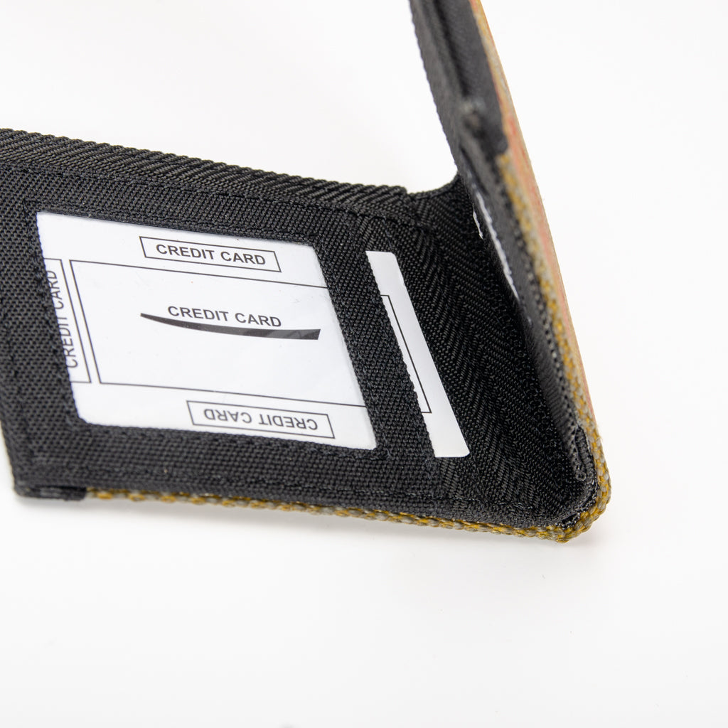 Zip Wallet In Yellow Singapore Gargo Belts