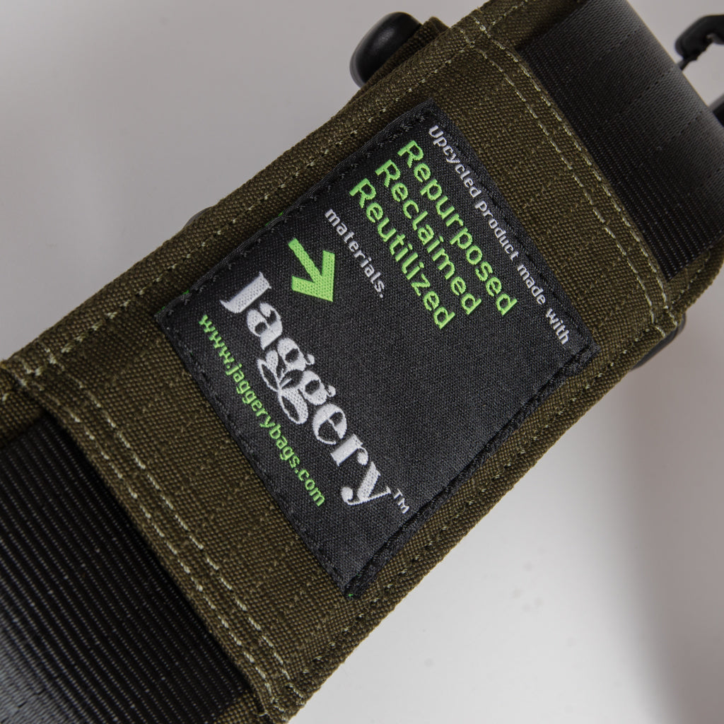 Hustler's Everyday Bag In Olive Green & Nubuck