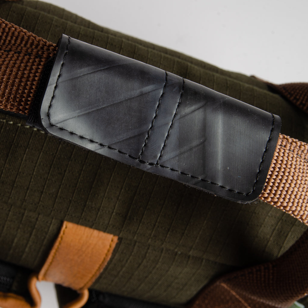 Hustler's Everyday Bag In Olive Green & Nubuck