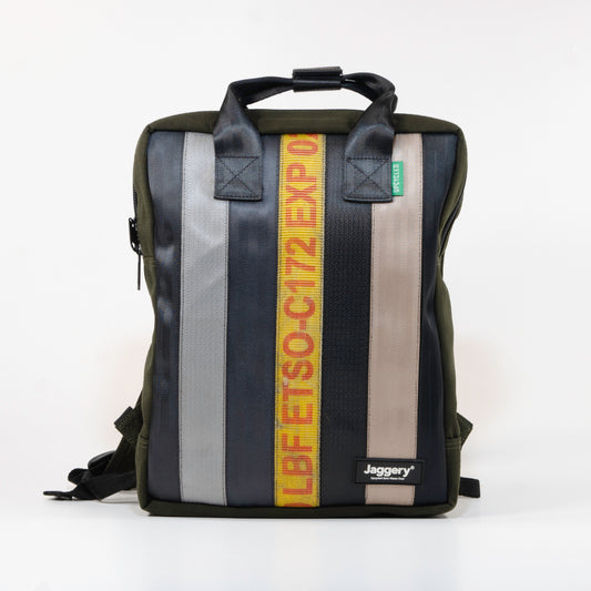 Arrive Backpack Small In Yellow/Red Cargo & Other Belts With Og Canvas