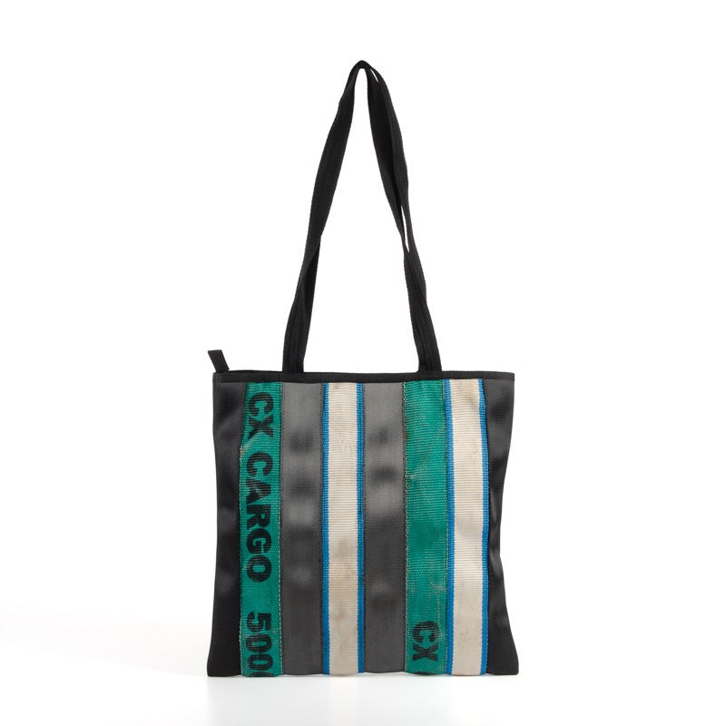 Dopika Jhola In Green Cargo With White & Black Seat Belts