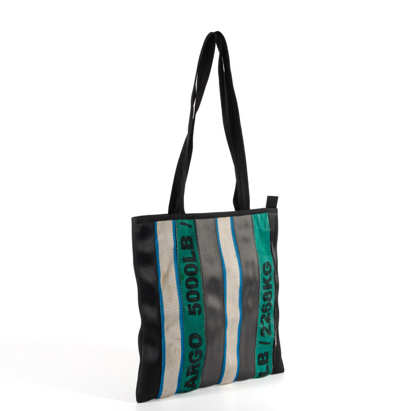 Dopika Jhola In Green Cargo With White & Black Seat Belts