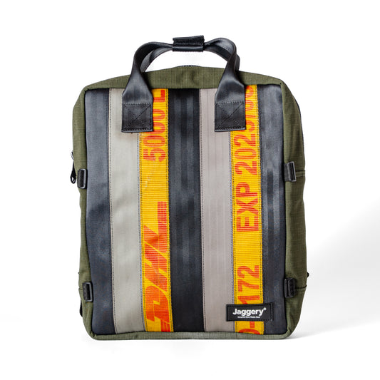 Arrive Backpack In Yellow/Red Cargo & Other Belts With Og Canvas