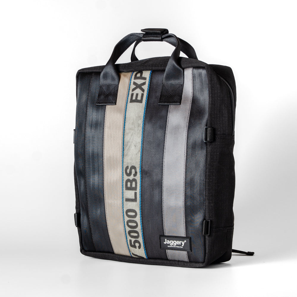 Arrive Backpack In White/Black Cargo & Other Belts With Green or Black Canvas
