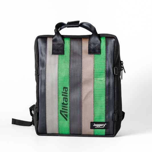 Arrive Backpack In Nostalgia Cargo & Other Belts With Black Canvas
