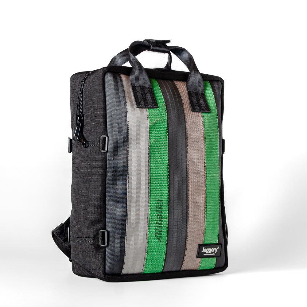 Arrive Backpack In Nostalgia Cargo & Other Belts With Black Canvas