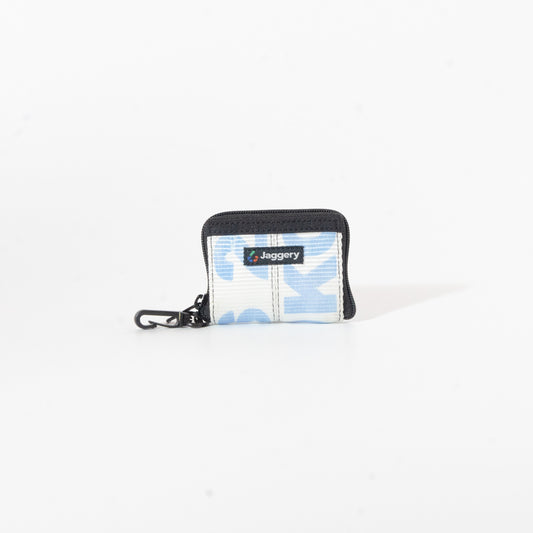 Zip Coin Xxl In White Light Blue  Color Cargo