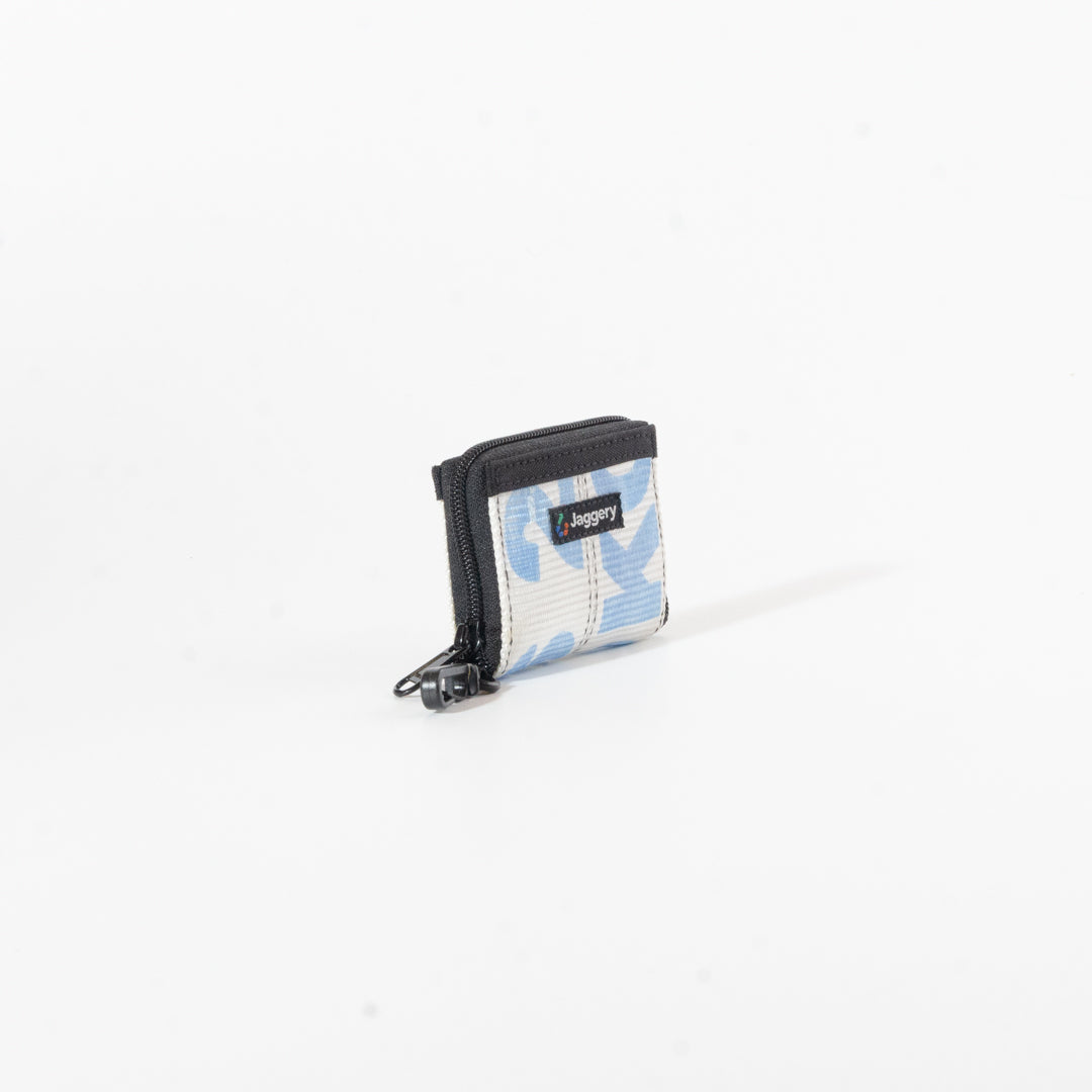Zip Coin Xxl In White Light Blue  Color Cargo