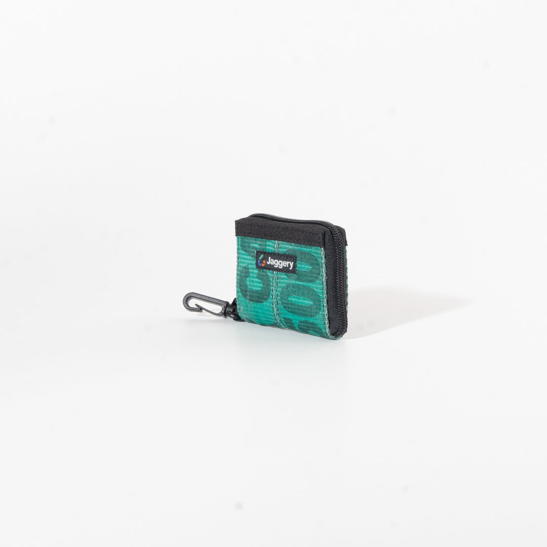 Zip Coin Xxl In Green Black  Color Cargo