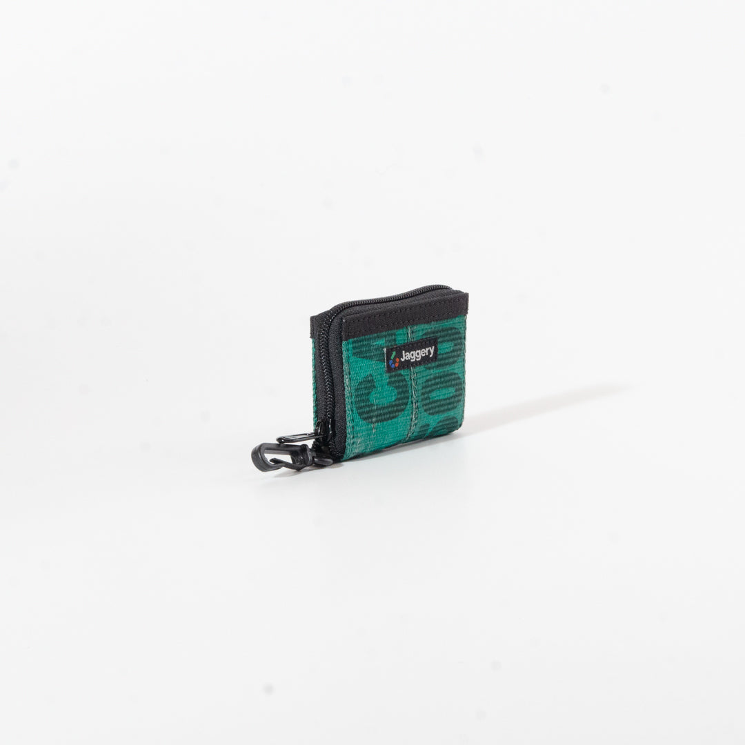 Zip Coin Xxl In Green Black  Color Cargo