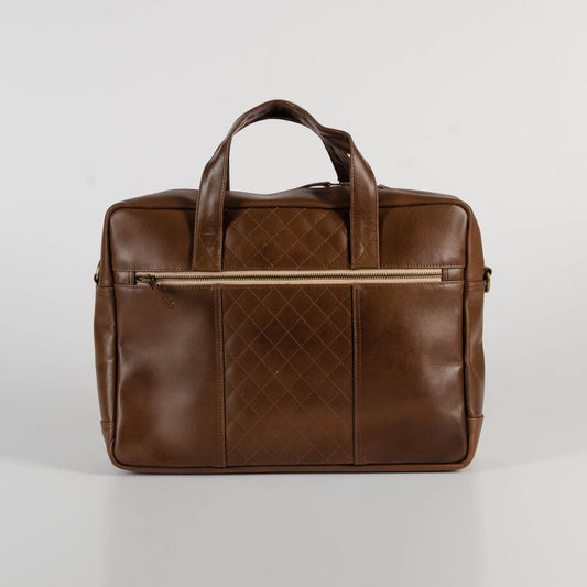 Cofounder’s Brief In Salvaged Leather