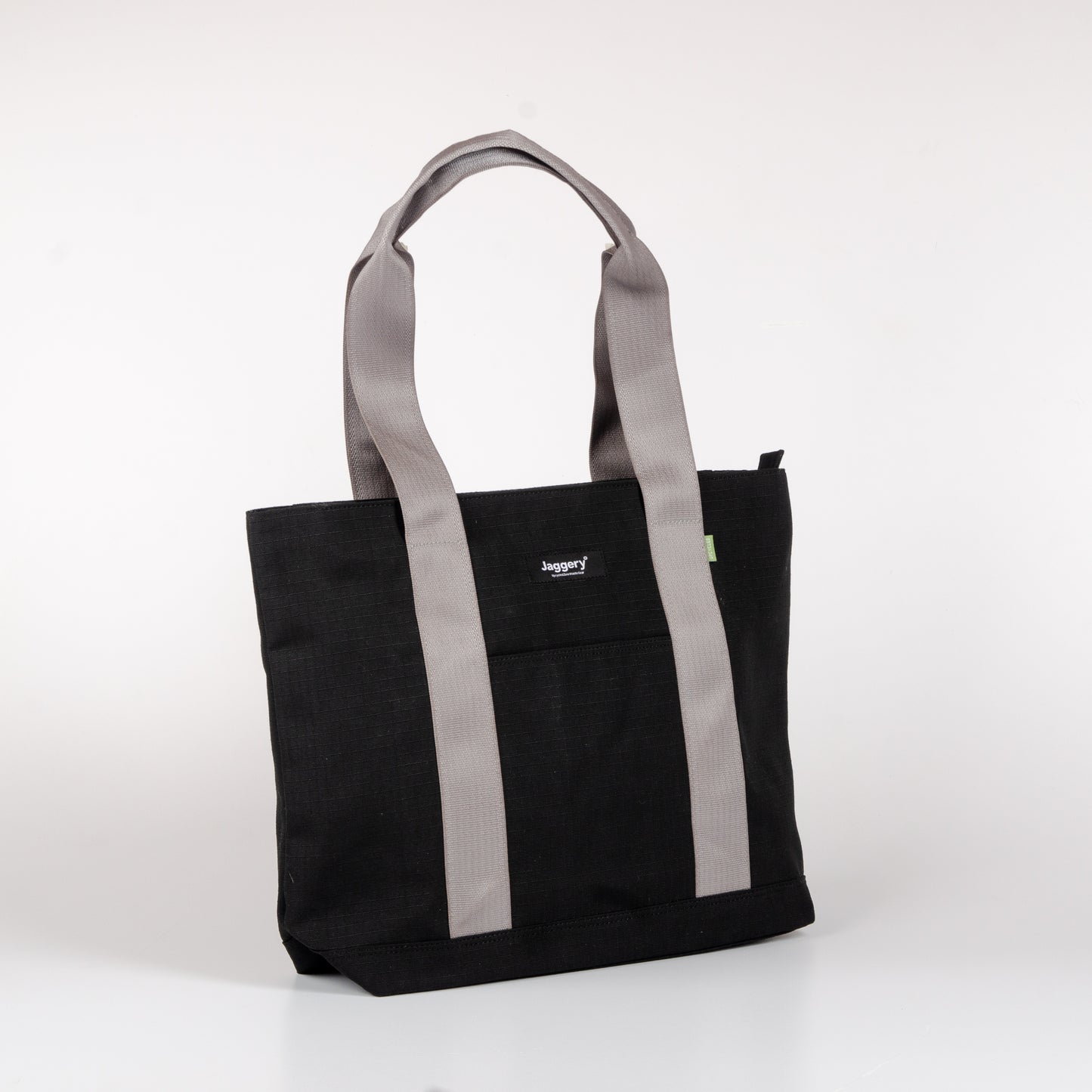 Tactical Tote In Og Black Canvas & Grey Seat Belts