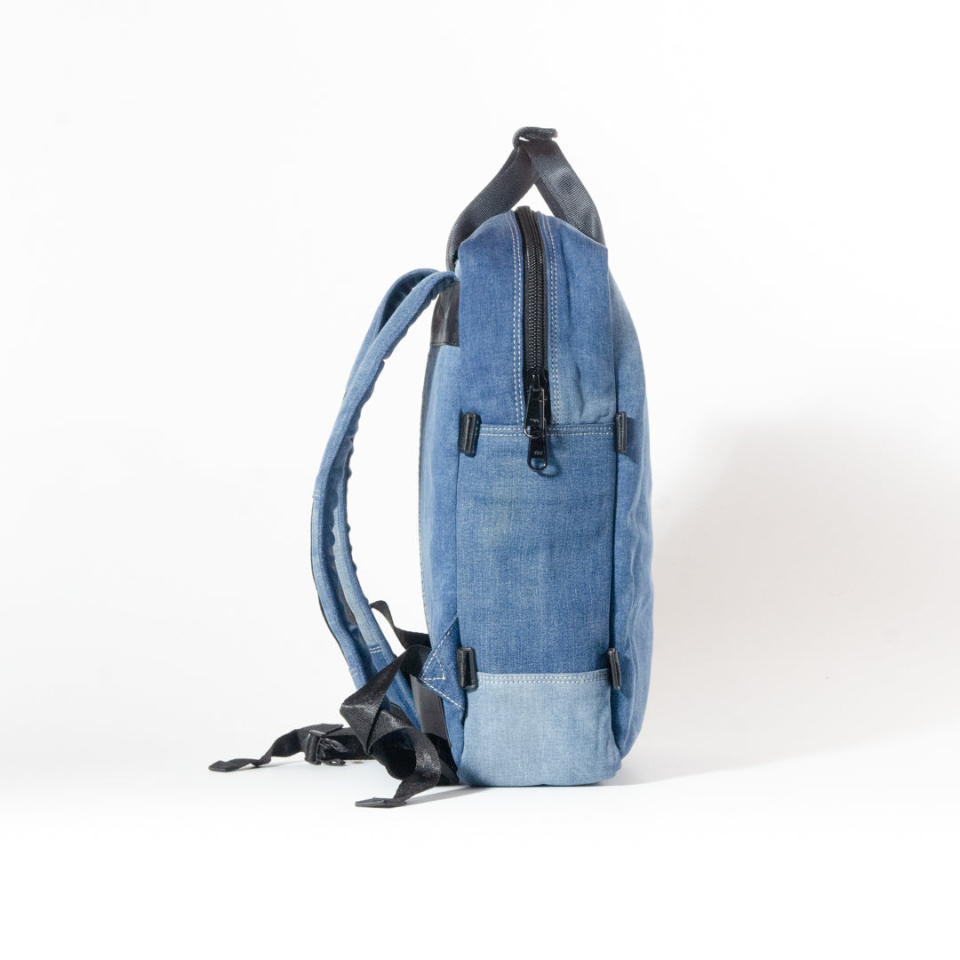 Arrive Backpack In Saved Jeans