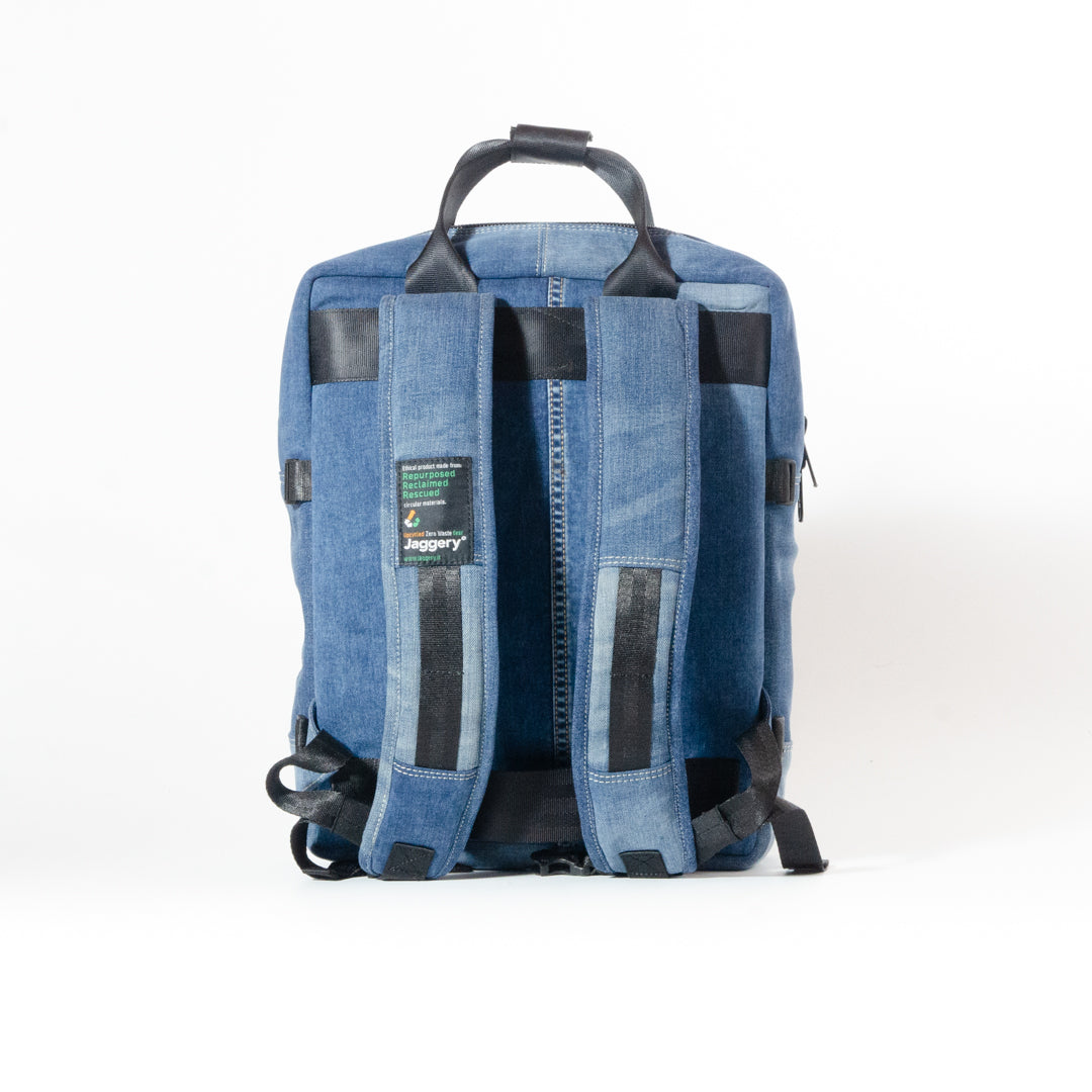Arrive Backpack In Saved Jeans