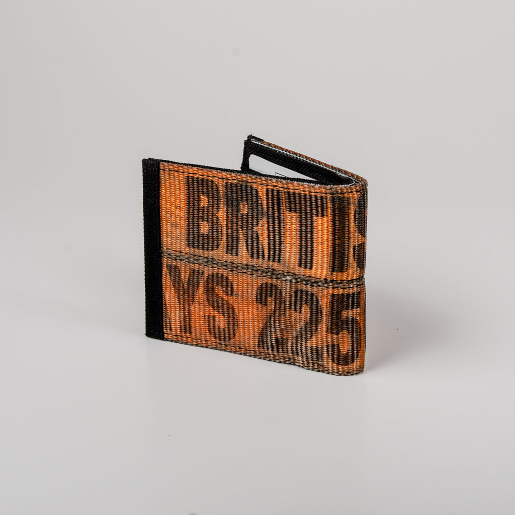 Zip Wallet In Orange British Gargo Belts