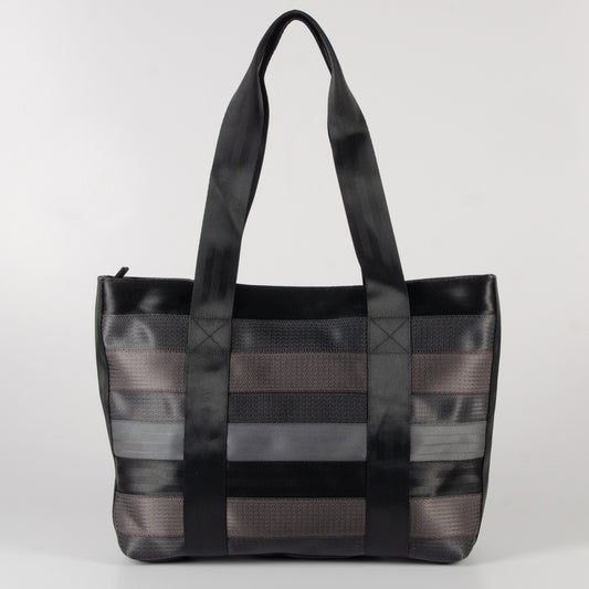 Festival Tote In All Black Seat Belts